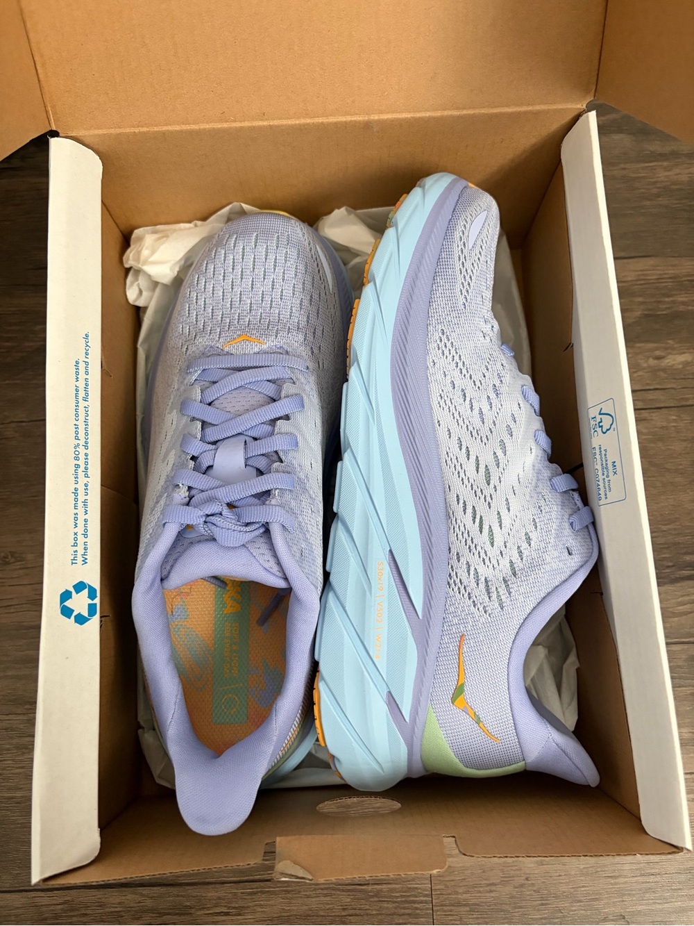 Hoka Clifton 8 Purple